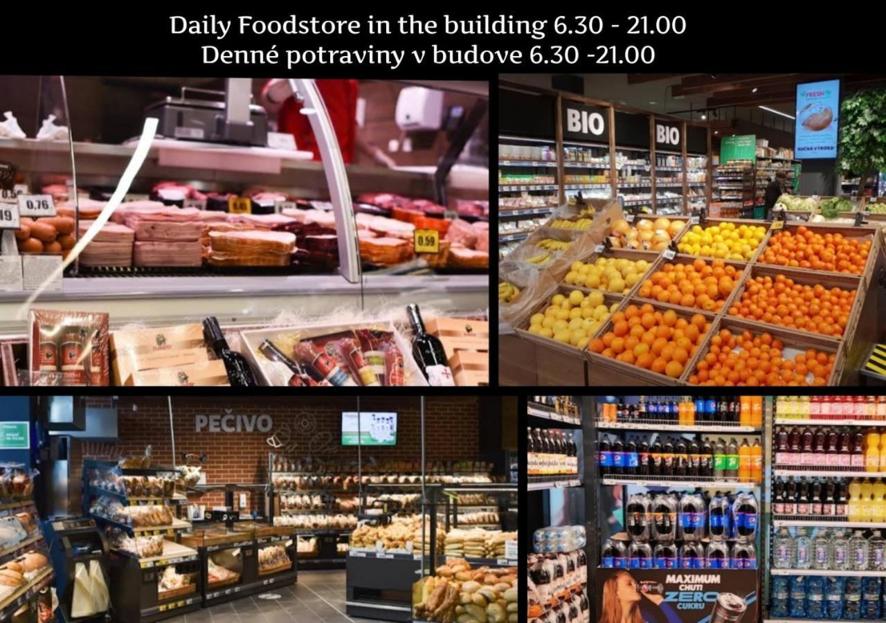E2 Luxury Oldtown Apt - 2X Parking, Foodstore, Pcscreen, Netflix, Unlimited Music, Crib, Babychair, Fastwifi, Aircon Kosice Ngoại thất bức ảnh
